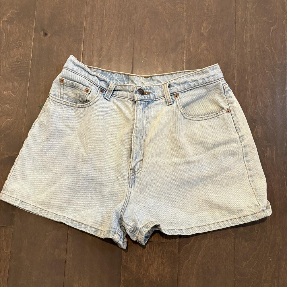 Levi's Light Wash Denim Jean Shorts